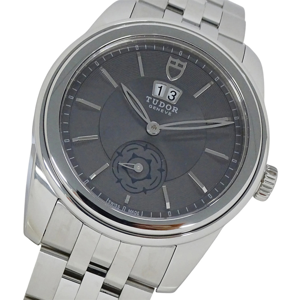 Tudor Glamour Double Date 57000 Men's Watch, Brand Name, Date, Automatic Move...